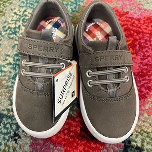 Sperry Kids Charcoal Sneakers